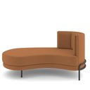 Ver imagem 3 de Sofá Chaise Longue Living Lucca Esquerdo D02 Veludo Terracota C-262