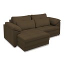 Ver imagem 5 de Sofá Retrátil Elétrico Sala de Estar Nolan Bipartido 250cm Conforto Premium em Couro Cappuccino G58 