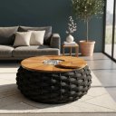 Ver imagem 2 de Champanheira em Tricô Náutico com Tampinha para o Balde Preto Tricô Náutico