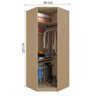 Guarda-Roupa Modulado Casal Herval Viel, com Cabeceira, Off White - 14