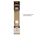 Ver imagem 4 de Guarda-Roupa Modulado Casal Herval Viel, com Cabeceira, Off White