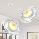 Ver imagem 4 de 4 Spot Cristal Embutido Borda Bisote Banheiro Bet12