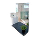 Ver imagem 1 de Espelheira Retangular 30x40cm Com Prateleira Grafiti MDF