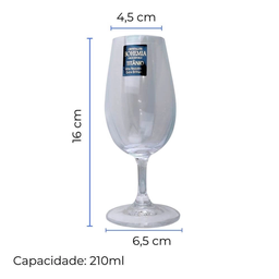 Caixa Madeira para 1 Garrafa com 2 Taças e Acessórios Vinho - 5