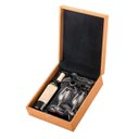 Ver imagem 1 de Caixa Madeira para 1 Garrafa com 2 Taças e Acessórios Vinho