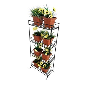 Prateleira Suporte De plantas Pé Vasos Flores Plantas Aramado Ferro MINAS ARTE PRÓPRIA jardim vertic
