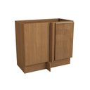 Ver imagem 1 de Balcão de Cozinha Canto Reto Vibra T626 C/ 1 Porta S/ Tampo 98cm Canela Lacca - Kappesberg