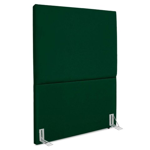 Cabeceira Solteiro 100 Cm com Frame Luna Suede Verde Artte