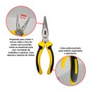 Ver imagem 4 de Alicate de Bico Meia Cana 6 Polegadas Elite