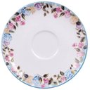 Ver imagem 3 de Conjunto 2 Peças Xícara e Pires Chá Café 200ml em Porcelana Tramontina Aura Floral
