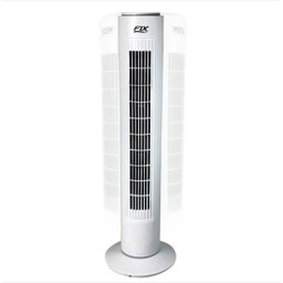 Ventilador de Coluna Circulador Ar Branco Potente 220v Fix - 1