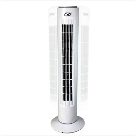 Ventilador de Coluna Circulador Ar Branco Potente 220v Fix