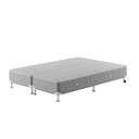 Ver imagem 1 de Base Box Bipartido Queen Spubio Spu+ Incofal Cinza 158x198x36cm