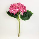 Ver imagem 2 de Hortênsia Rosa Pink Haste 32x18cm Flor Planta Artificial