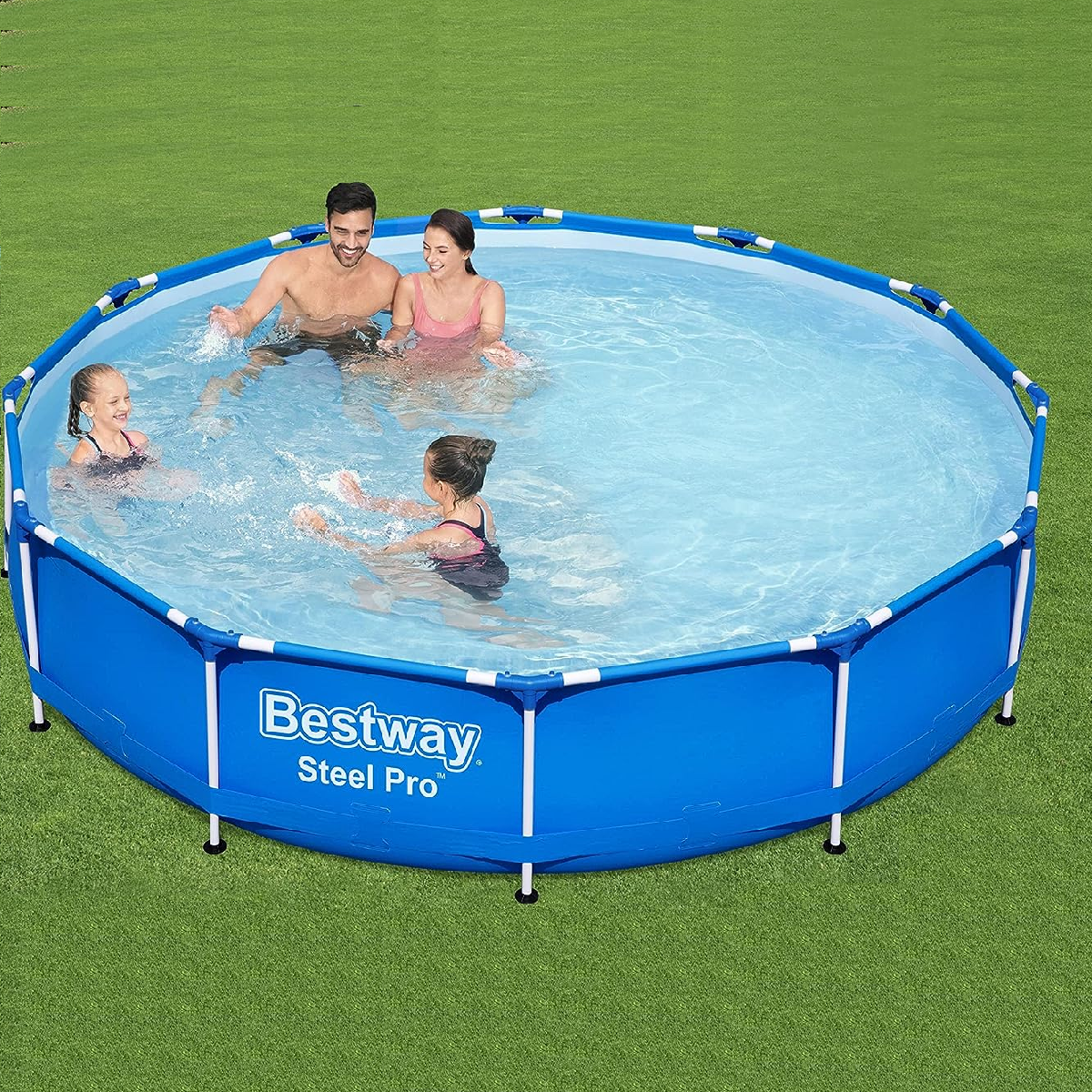 Piscina Inflavel Estrutural Redonda Intex 6503l 366cm:azul - 7