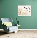Ver imagem 1 de Quadro Decorativo Árvore Passarinhos - 50x70cm:moldura Branca