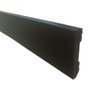 Rodapé 07cm Poliestireno Lev71 Preto Santa Luzia 2,4 Metros - 1