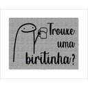 Ver imagem 1 de Tapete Capacho Flork Trouxe Uma Biritinha