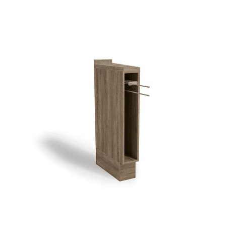 Nicho para Cozinha Toalheiro Maxxi G740 c/ Tampo 15cm Nogal - Kappesberg