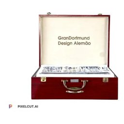 Faqueiro Inox Banhado a Ouro Grandortmund 84 Peças Luxo - 6