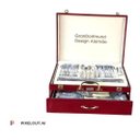 Ver imagem 5 de Faqueiro Inox Banhado a Ouro Grandortmund 84 Peças Luxo