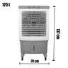 Climatizador Ar Frio Portátil Evaporativo 125 L Industrial Branco Ventisol Clin125pro Umidificador - 2