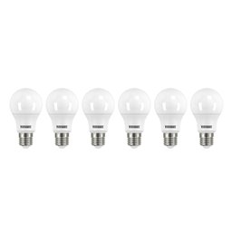 Kit 6 Lâmpadas Led Taschibra Tkl 60 9w E27 Bivolt U 6500k Luz Branca - 2
