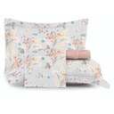 Ver imagem 1 de Jogo de Cama King 4 Peças Altenburg Toque Acetinado - Campo Silvestre