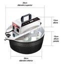 Ver imagem 4 de Panela de Brigadeiro Elétrica Saro 10L Preto Craqueado Bivolt PA10RPC