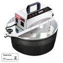 Ver imagem 2 de Panela de Brigadeiro Elétrica Saro 10L Preto Craqueado Bivolt PA10RPC