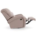 Ver imagem 7 de Poltrona do Papai Sala de Cinema Reclinável Manchester Glider Manual Giratória Veludo Rosê G23 Encan