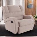 Ver imagem 5 de Poltrona do Papai Sala de Cinema Reclinável Manchester Glider Manual Giratória Veludo Rosê G23 Encan