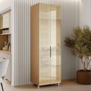 Ver imagem 1 de Cristaleira 2 Portas Vidro Reflecta Infinito Nesher 70cm 100 MDF