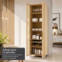 Ver imagem 2 de Cristaleira 2 Portas Vidro Reflecta Infinito Nesher 70cm 100 MDF