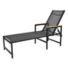 Mesa Ripada 4 Cadeiras Aluminio De Jardim + 2 Espreguiçadeiras - 6
