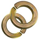 Ver imagem 1 de Arruela de Pressão M6 Din 127b Bicromatizado - 500 Pçs