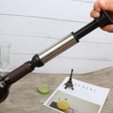 Ver imagem 6 de 6 Conjuntos Kit Bomba A Vácuo Para Vinho Com 2 Rolhas Tampa
