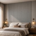 Ver imagem 3 de Painel Ripado de Madeira Decorativo para Sala Quarto 180x250cm Slats L05 Gris Fosco - Lyam Decor