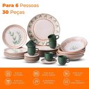 Ver imagem 2 de Jogo de Jantar 30 Peças Cerâmica Stoneware Coup Magari Porto Brasil