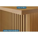 Ver imagem 4 de Balcão Ilha Cozinha Gourmet Imperatriz com 2 Portas e 5 Gavetas 200cm Freijó Grafite