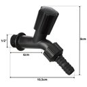 Ver imagem 4 de Tanque de Plástico 34l para Lavanderia Branco + Sifão Universal Sanfonado + Fita Veda Rosca + Tornei