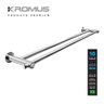 Toalheiro Duplo 60 Cm Inox - Kromus RD0111 - 2