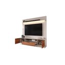 Ver imagem 5 de Estante Home Noble 1.8 com Led para Tv até 75 Polegadas Design Moderno para Sala Off White/