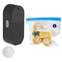 Ver imagem 1 de Seladora a Vacuo 2 em 1 Infla Sela Alimentos Conserva Comida Fruta Carne Bomba Enche Bola Cozinha Ca