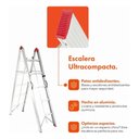 Ver imagem 3 de Escada Dobrável Ultracompacta de Alumínio com 10 Degraus