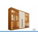 Ver imagem 2 de Guarda Roupa Casal 6 Portas 4VID 6GAV Madri Perobaoff Europa