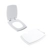 Assento Sanitário Tampa de Vaso Branco Resina Poliester Anturius para Bacia Luzarte - 2