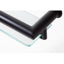 Ver imagem 3 de Porta Shampoo Banheiro em Aço Inox Black Matte Preto Fosco Stainless