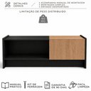 Ver imagem 3 de Rack TV 155cm Module com Basculante Sala Byhouse