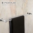 Ver imagem 3 de Toalheiro Duplo 1 Metro Inox - Kromus QD0412-100